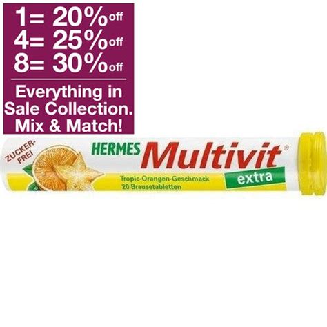 hermes multivit extra|HERMES Multivit extra effervescent tablets, 20 pcs.